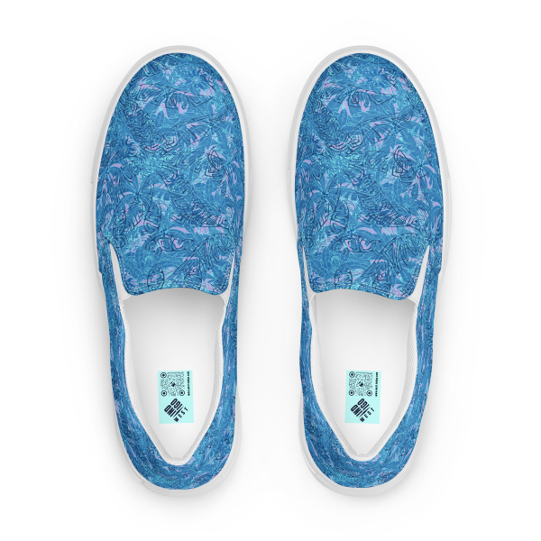 seaside sapphire women’s canvas shoes