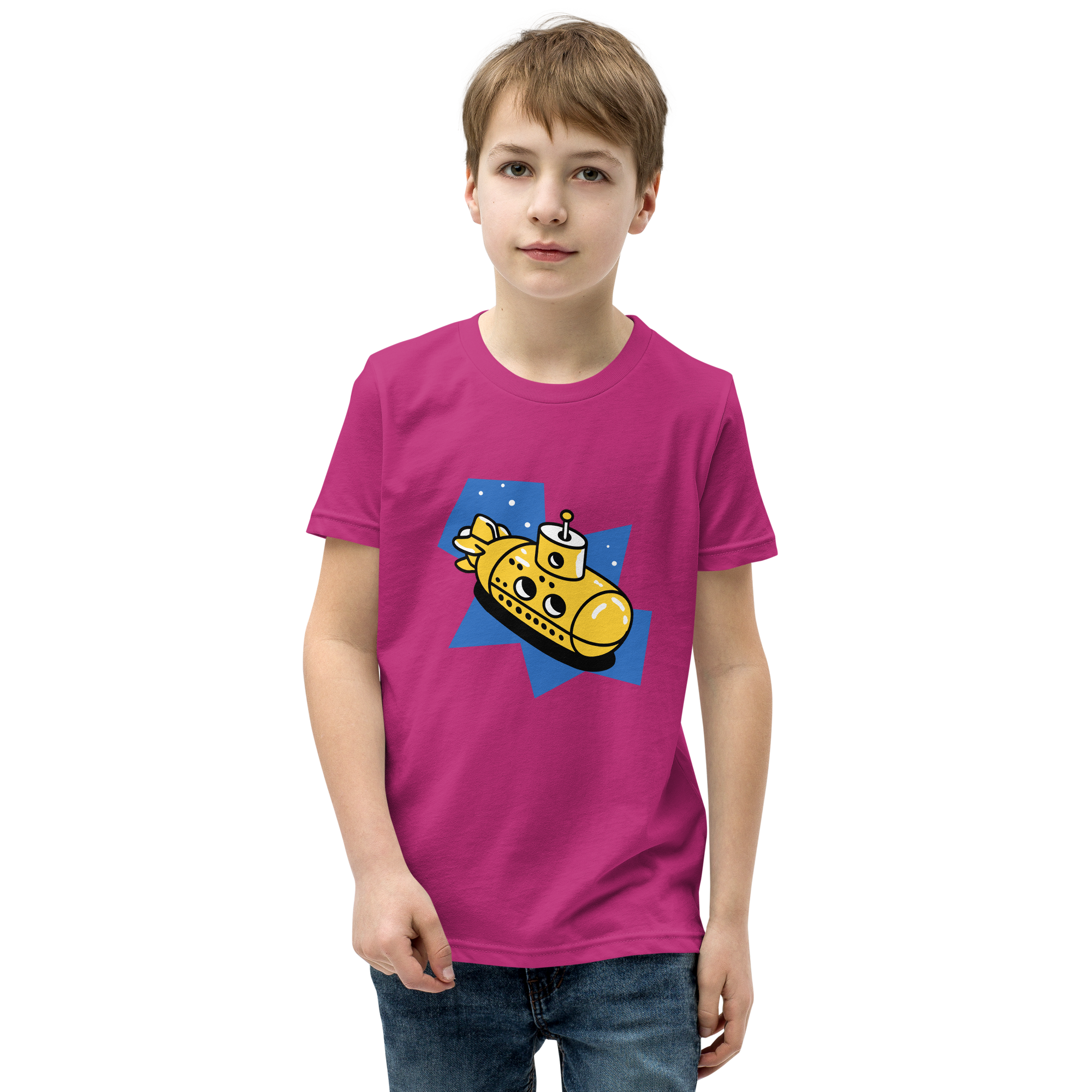 swimtime submarine youth t shirt