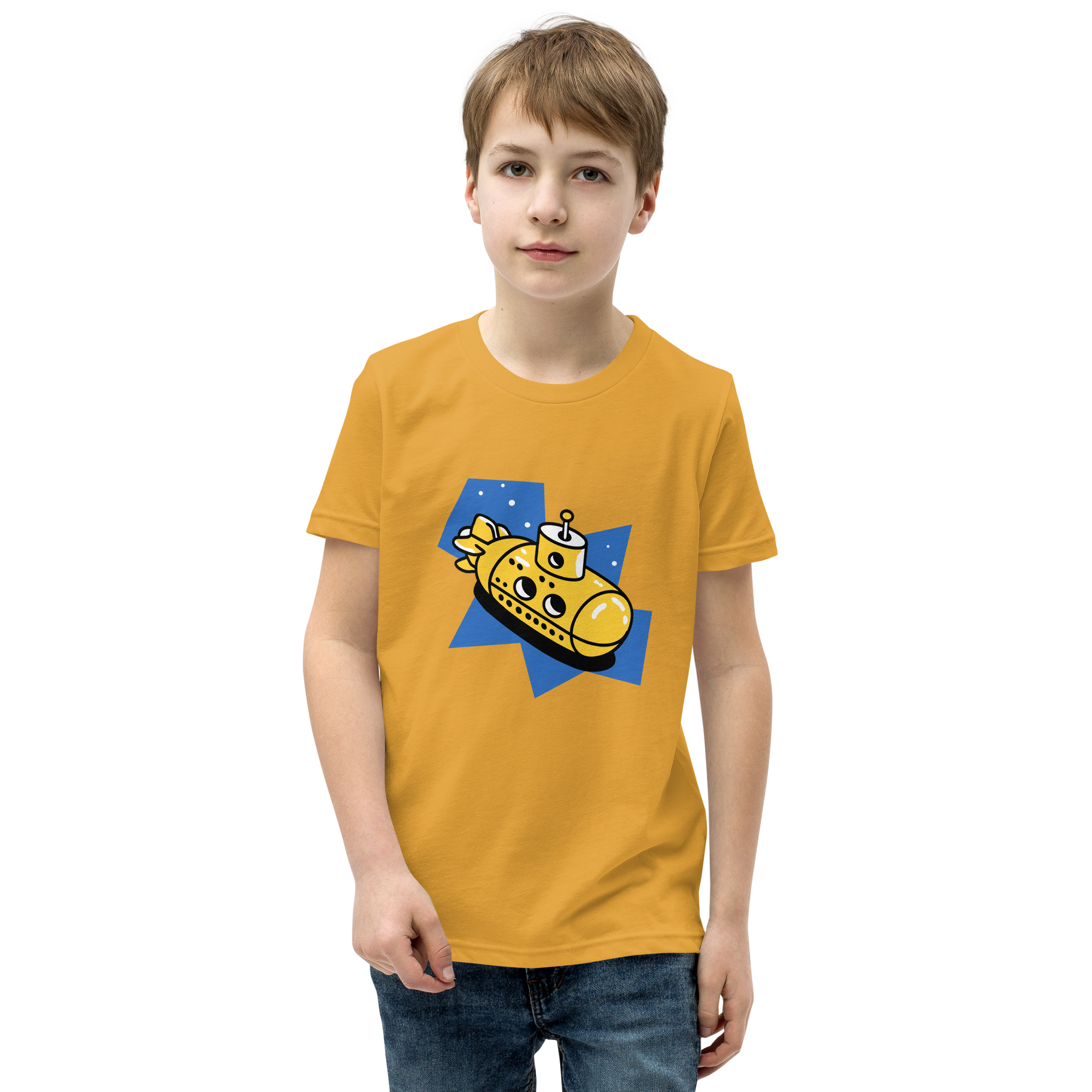 swimtime submarine youth t shirt