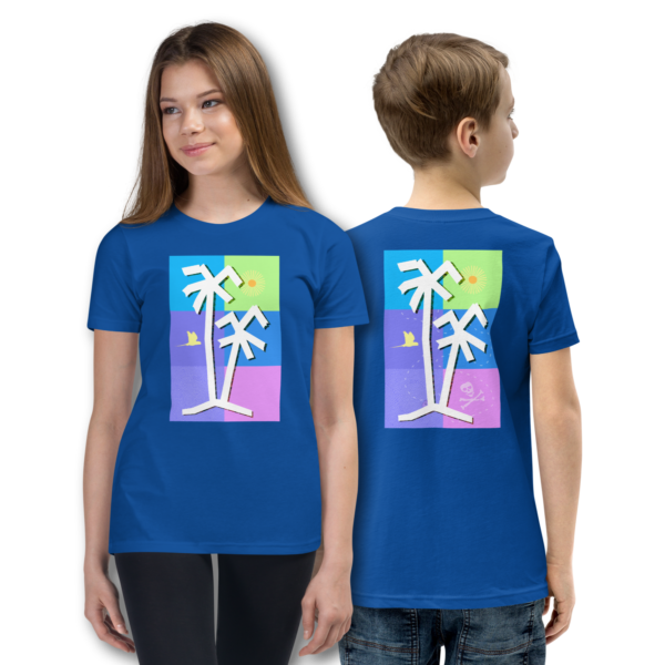 lone palm treasuremap youth t shirt